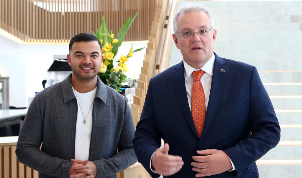 guy sebastian scott morrison arts funding delay 2020