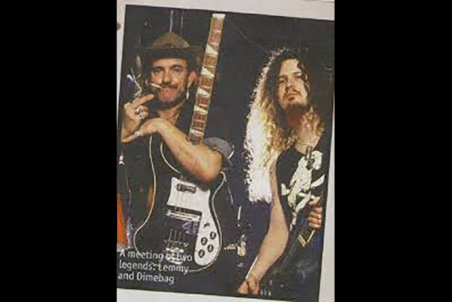 1. Lemmy Chills With Dimebag Darrell