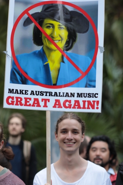 Don't Kill Live Music Rally - Sydney, 21/02/19 #25