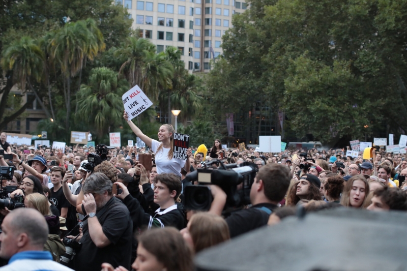 Don't Kill Live Music Rally - Sydney, 21/02/19 #54